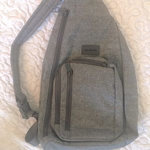 Vera Bradley sling backpack - gray. New w/o tags.